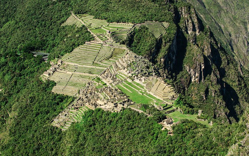 vista desde Huayna Picchu