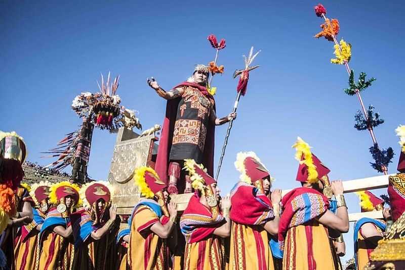 Inti Raymi procissão