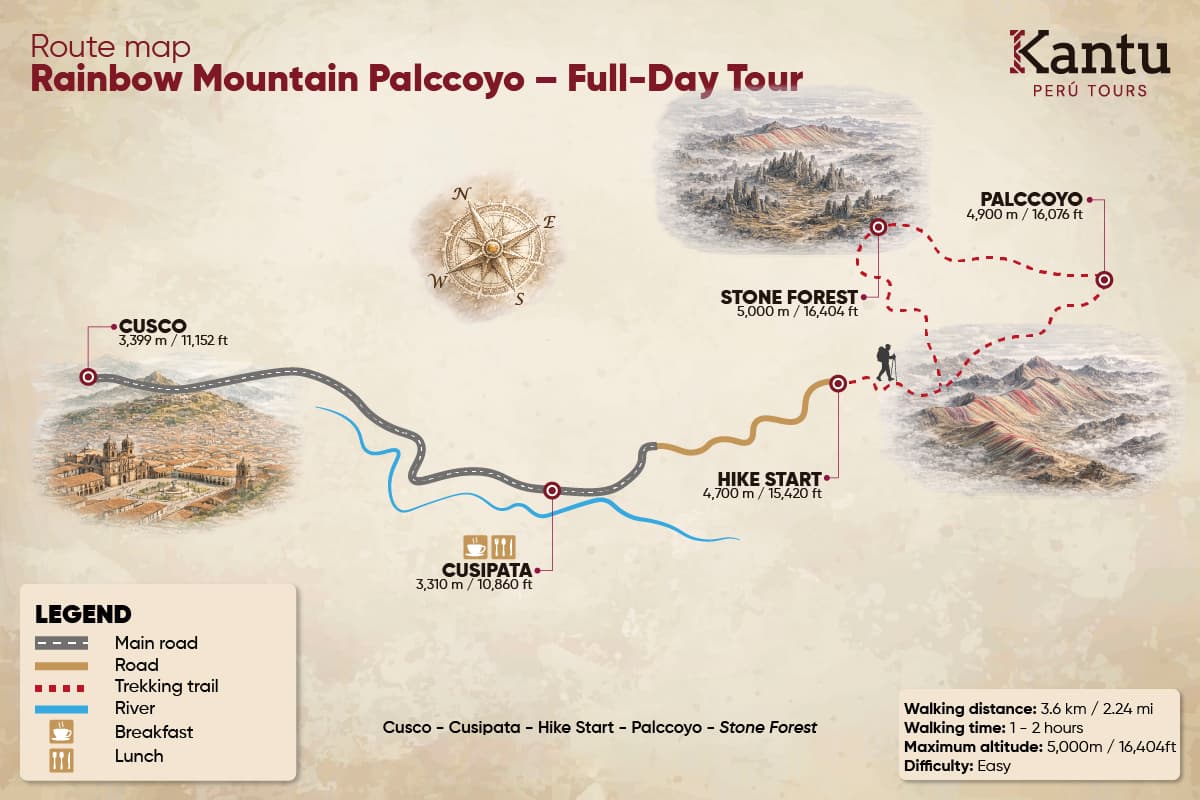 Tour Montanha Colorida Palccoyo 1 Dia